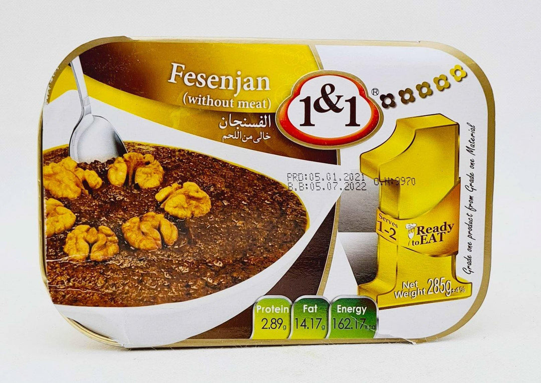 1&1 Khoresht Fesenjoon Bedune Gusht - Granatapfel Wallnuss Eintopf 285g - Persienmarkt