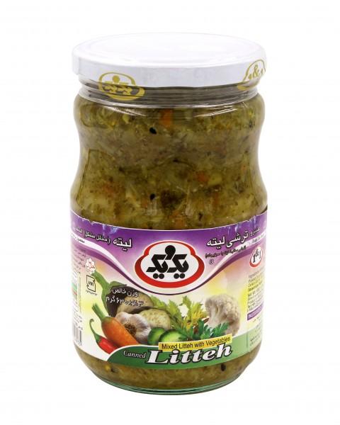 1&1 Torshi Litteh - Eingelegtes Auberginen und Gemüse 600g - Persienmarkt
