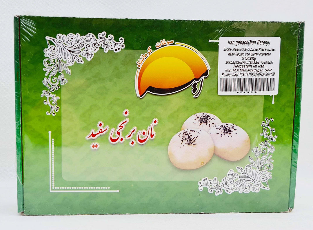 Amir Nane Berenji Sefid - Reismehl Keks 600g - Persienmarkt
