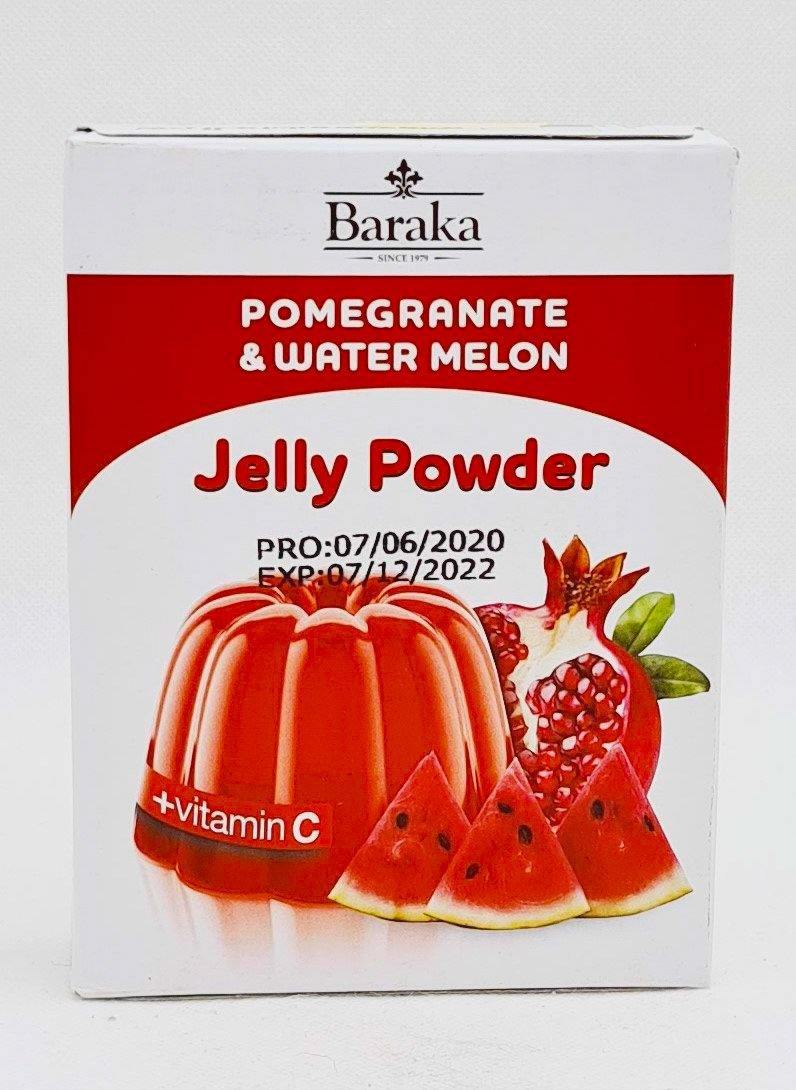 Baraka Podre Zhele Anar Hendevaneh - Wackelpudding Granatapfel & Wassermelone 100g - Persienmarkt