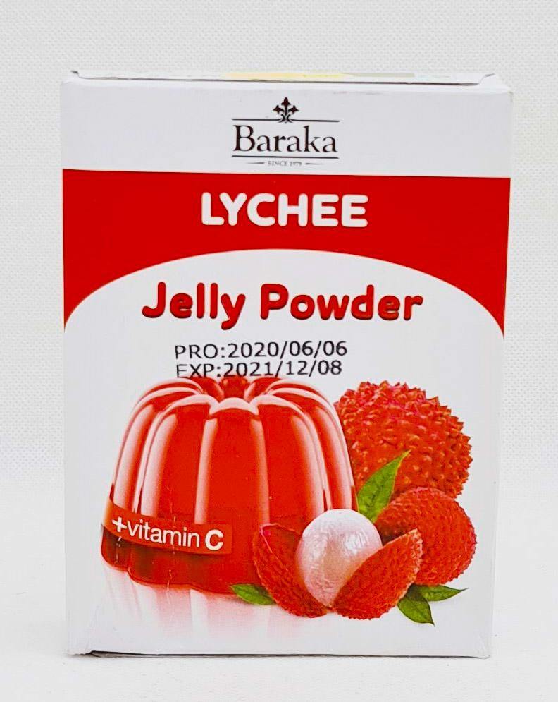 Baraka Podre Zhele Lychee - Wackelpudding Litschi Frucht 100g - Persienmarkt