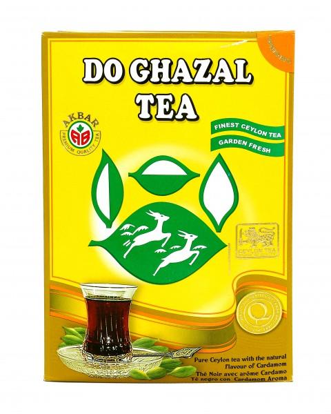 DO GHAZAL Chai Siah ba Hel - Ceylon Schwarzer Tee mit Kardamom 500g - Persienmarkt