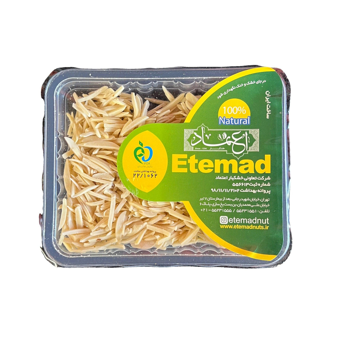 ETEMAD Khalal Badam - Mandel Slices 50g - Persienmarkt
