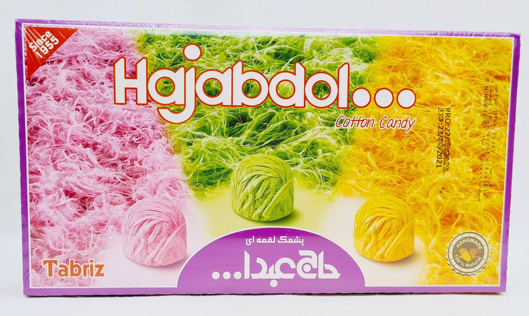 Haj Abdollah Pashmak Mivehei - Fruchtige Zuckerwatte 400g - Persienmarkt