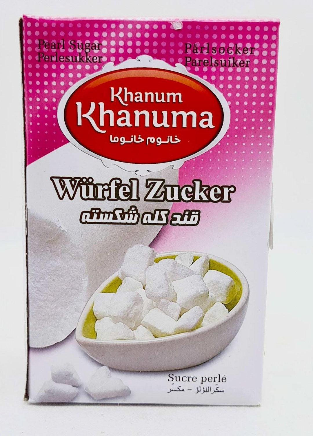 Khanum Khanuma Ghand Habehei - kubischer Zucker 350g - Persienmarkt