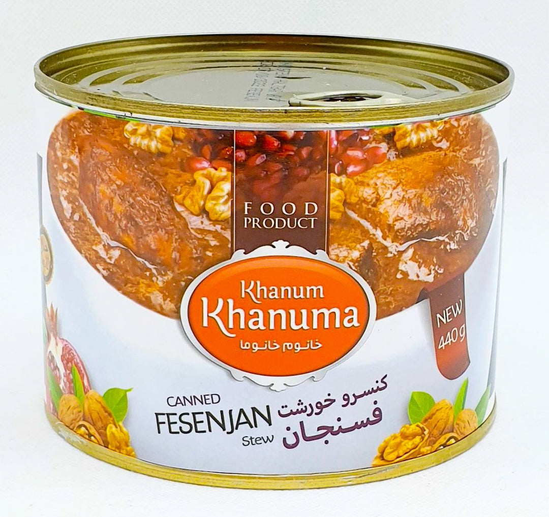 Khanum Khanuma Khoresht Fesenjoon - Granatapfel Wallnuss Eintopf 450g - Persienmarkt