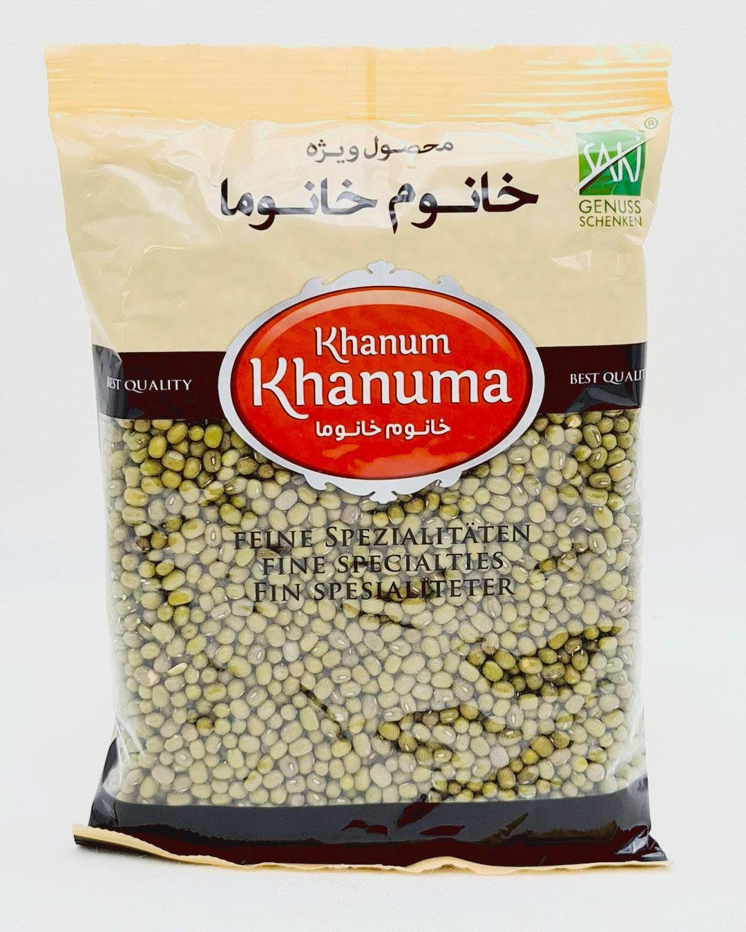 Khanum Khanuma Mash - Mungobohnen 500g - Persienmarkt