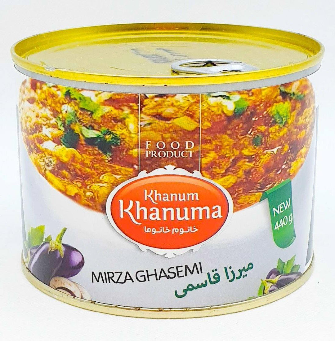 Khanum Khanuma Mirza Ghasemi - Auberginen Dip mit Knoblauch 440g - Persienmarkt