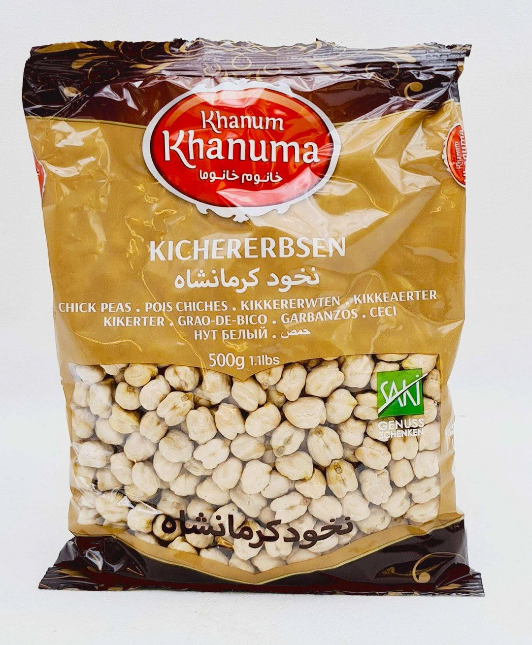 Khanum Khanuma Nokhod - Kichererbsen 500g - Persienmarkt