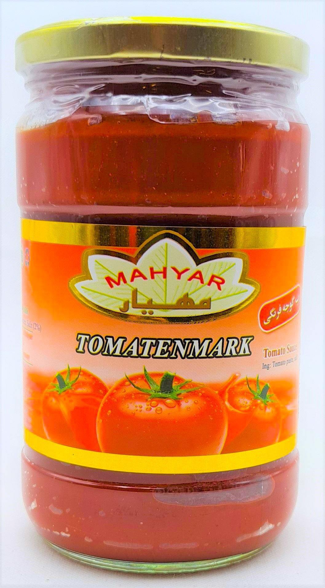 Mahyar Robe Gojehfarangi - Tomatenmark 800g - Persienmarkt