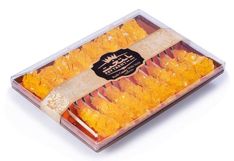 Paytakht Nabat Zaferani - Safran Kandis Sticks 350g - Persienmarkt