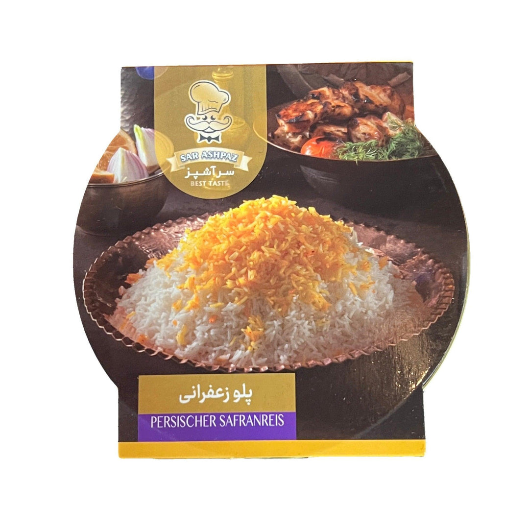 SARASHPAZ Polo Zaferani - Persischer Safran Reis 350g - Persienmarkt