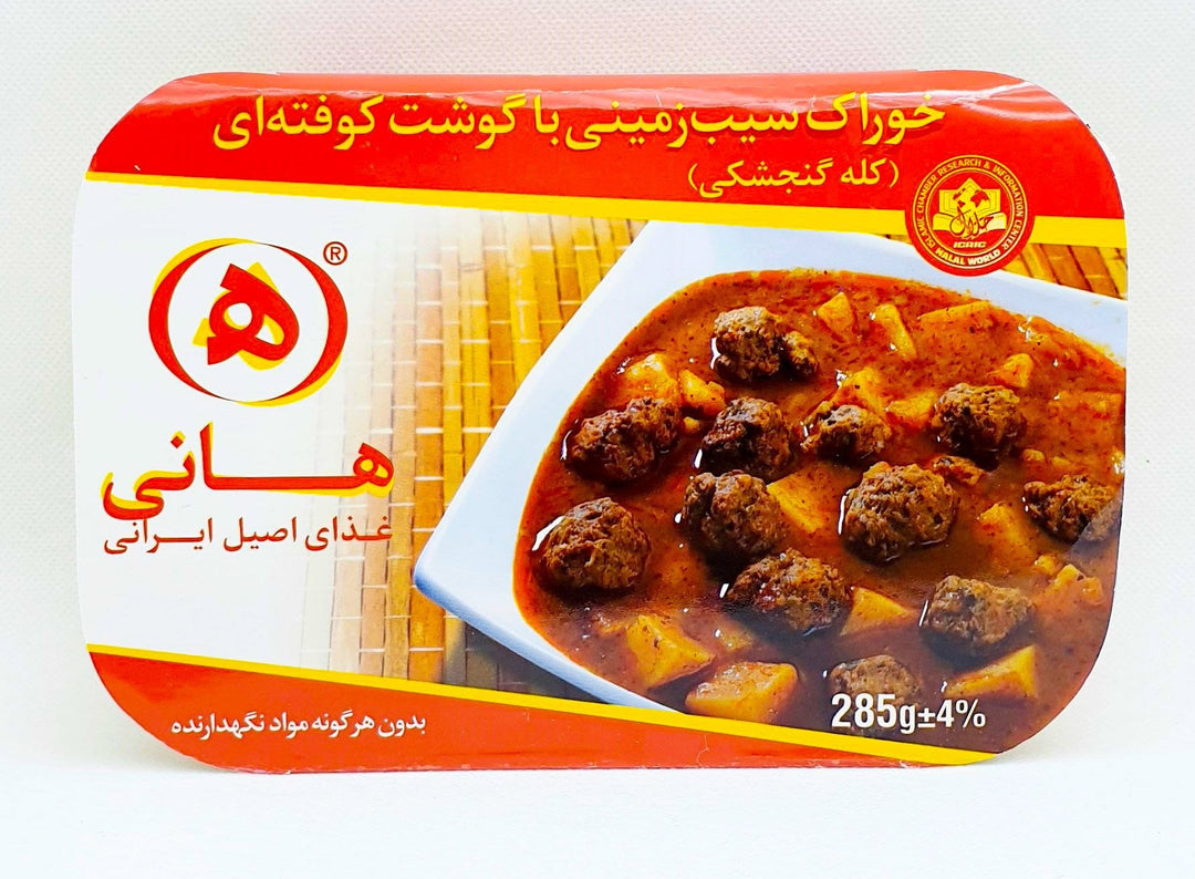 Hani Kaleh Gonjishki - Kartoffel mit Fleischbällchen 280g - Persienmarkt