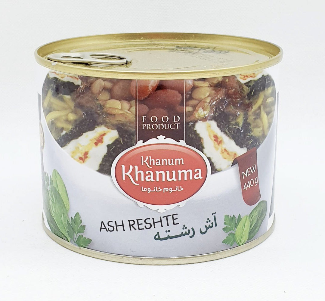 Khanum Khanuma Ashe Reshteh - Nudelsuppe mit Kräutern & Hülsenfrüchte 440g - Persienmarkt