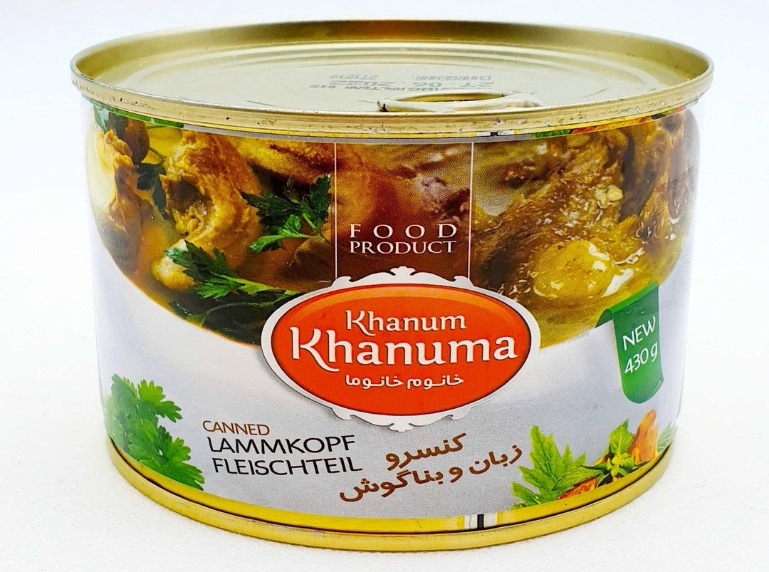 Khanum Khanuma Zaban va Banagush - Lammzunge und Lammbäckchen 350g - Persienmarkt