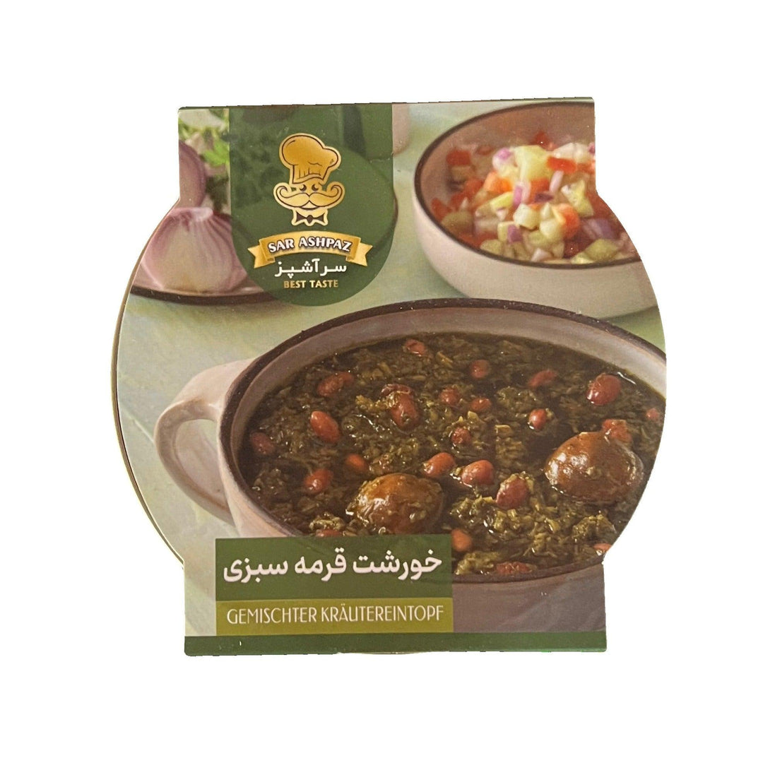 SARASHPAZ Khoreshte Ghormeh Sabzi - Kräuter Eintopf 460g - Persienmarkt