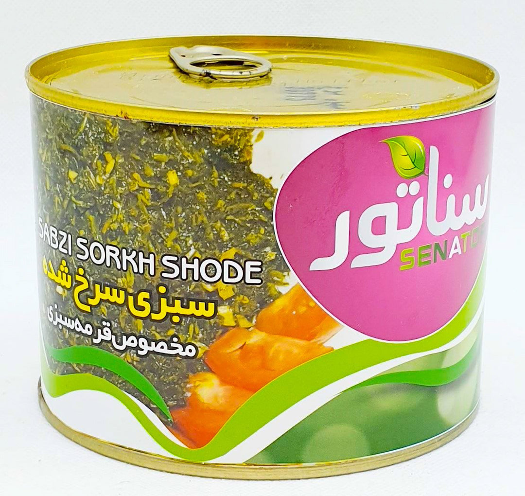 Senator Sabzi Ghormeh Sorkh shodeh - Gebratene Kräuter 460g - Persienmarkt