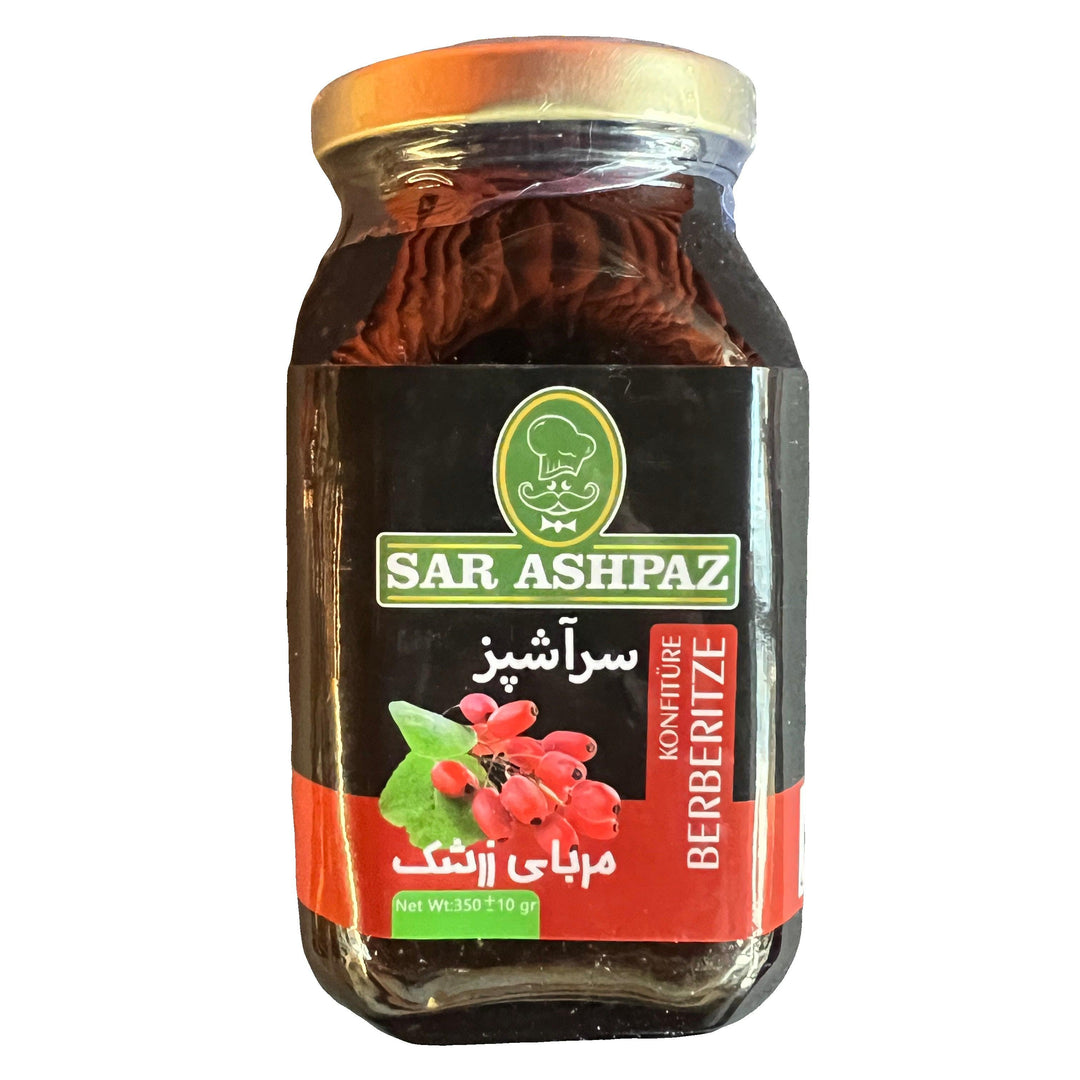 SARASHPAZ Morabaye Zereshk - Berberitzenmarmelade 350g - Persienmarkt