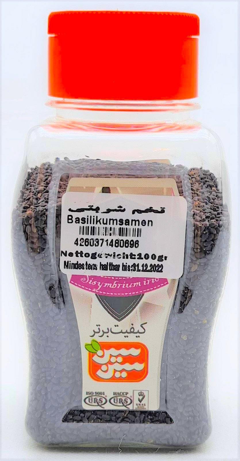 Sin Sin Tokhme Sharbati - Basilikumsamen 100g - Persienmarkt